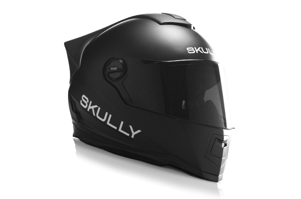 GPSナビ、リアビュー、HUD塔載のスマートヘルメット『SKULLY AR-1』が超絶クール！
