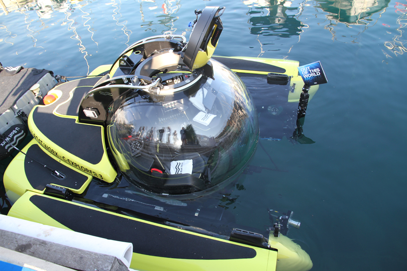 360度の水中パノラマが楽しめる個人用潜水艦『C-explorers 3』が開発