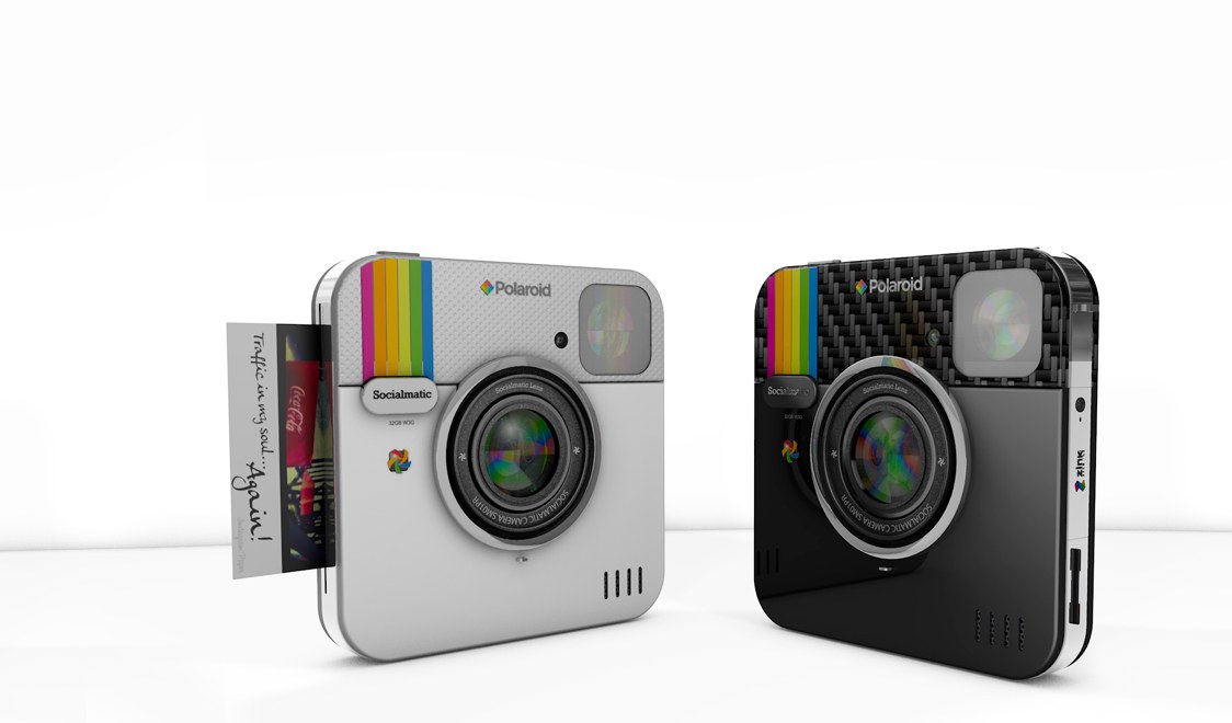 Android搭載のポラロイドカメラ『Polaroid Socialmatic』