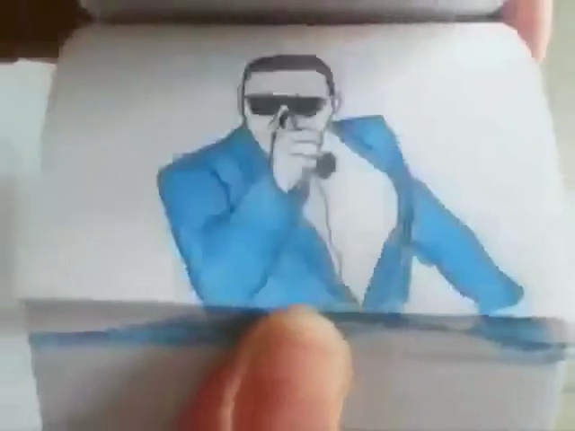 気が狂っているとしか思えないほど長い『Gangnam Style』のパラパラ漫画をDIY
