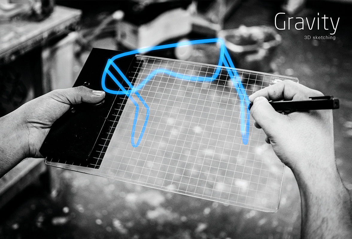 これスゴい！立体的な3Dオブジェクトを描けるペンタブレット『Gravity』
