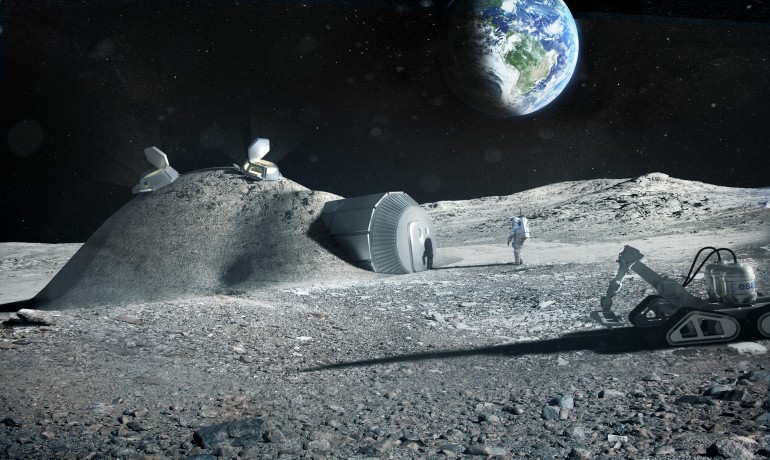 野心的すぎる！3Dプリンターで月面に宇宙基地を建設するプロジェクト
