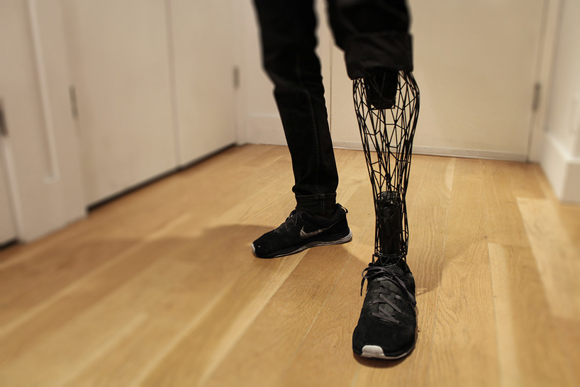 クールすぎる！3Dプリンター製の低コストメッシュ義足『exo-prosthetic』が素晴らしい
