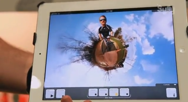 360度縦横無尽にアングルを変えられる動画を撮影するカメラ『360 Heros』