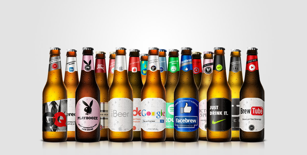 どれ飲みたい？もしも世界の大企業が”自社ビール”を作ったら