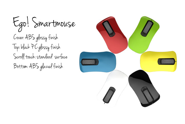 モーションセンサー内蔵でカメラやFlashメモリにもなる多機能マウス『EGO! Smartmouse』