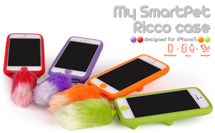 もふっとかわいいペット型のiPhoneケース『Smartpet Rico』