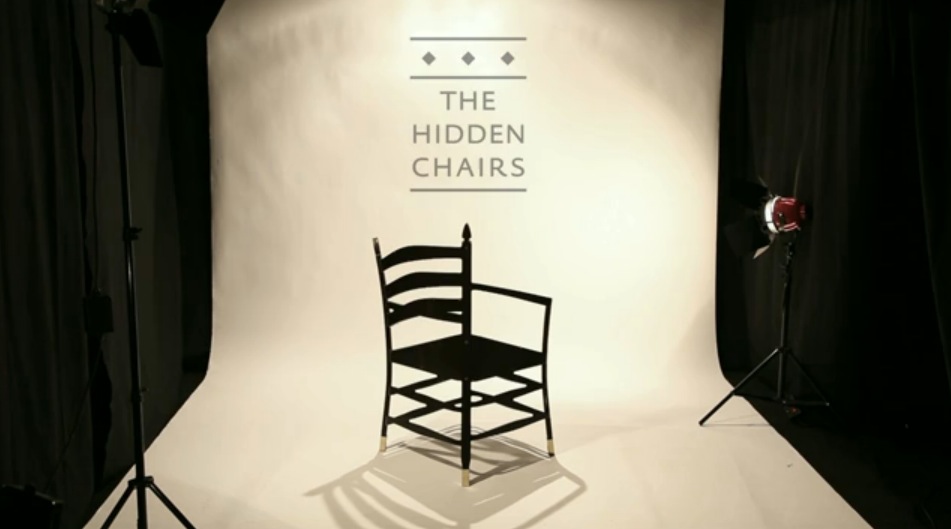 人騒がせすぎる！トリックアートな椅子『The Hidden Chairs』