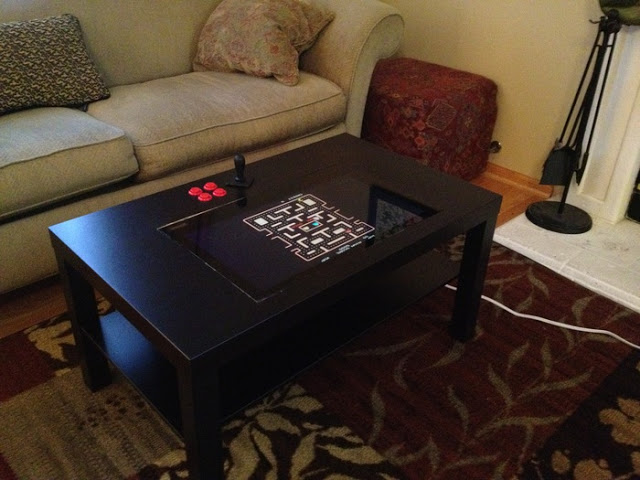 Raspberry PiとIKEA家具でつくるアーケードコーヒーテーブル