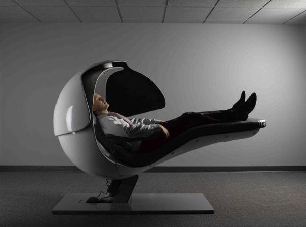 職場で超快適にお昼寝できる仮眠ポッド『MetroNaps』